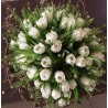 Bouquet fleuri "BLANCA"