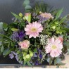 BOUQUET FLEURI ROSE/VIOLET