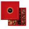 Amandes enrobées de chocolat noir, lait et blanc CASTELAIN FLORAJET