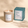 BOUGIE PARFUMEE INTERFLORA "fleur de coton"