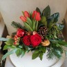 Bouquet moderne "SAINT-NICOLAS ROUGE"